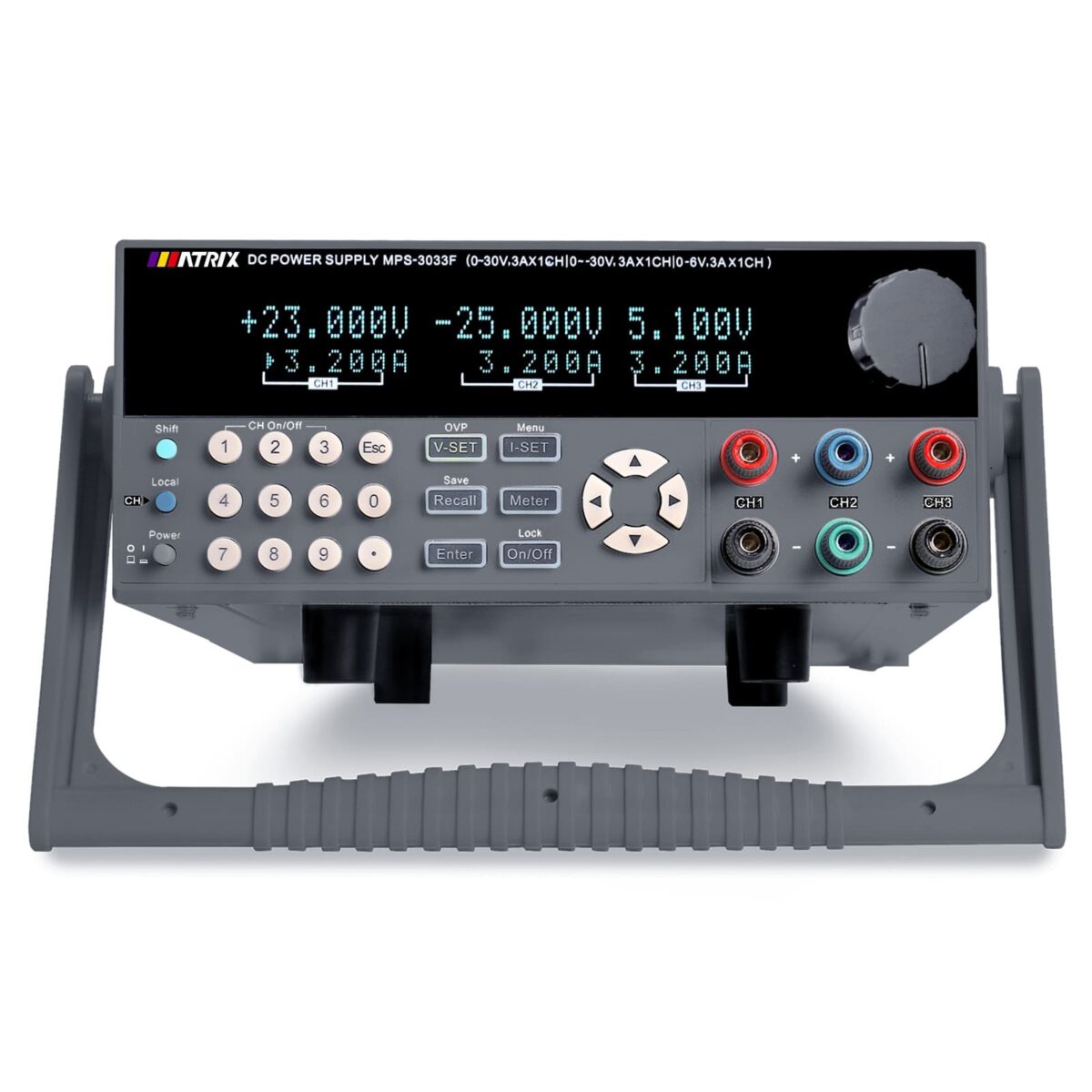 MPS-F Series 3-Channel Negative Voltage Power Supplies
